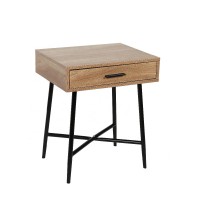 End table bedroom night stand with drawers bed side table wooden