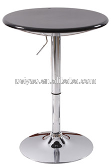 Modern ABS+metal bar table and bar stool