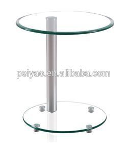 Cheap Tempered Glass Living Room Side Table